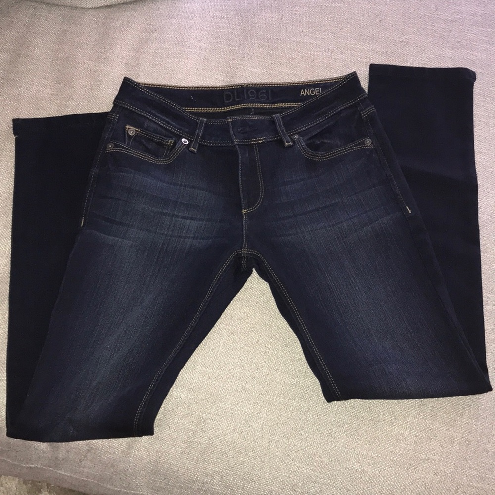 DL1961 Women’s Angel Mid-Rise Skinny Jeans